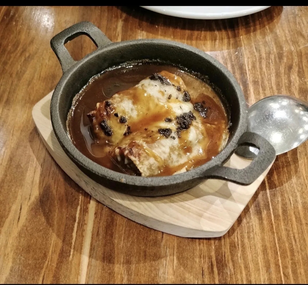 Canelones caseros del restaurante El Zaguán en Úbeda