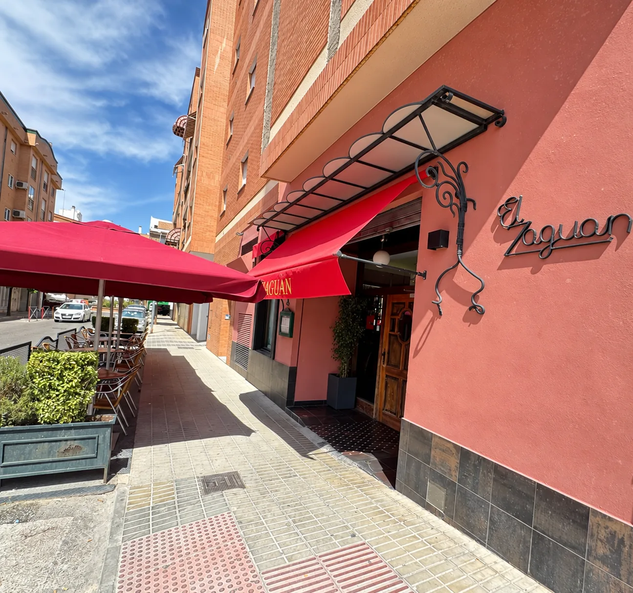 Terraza de Restaurante El Zaguán en Úbeda
